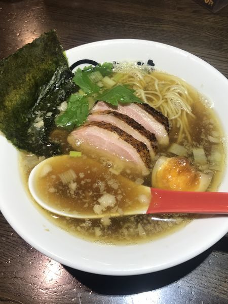 「鴨煮干し醤油」@麺屋 時茂 西川口店の写真