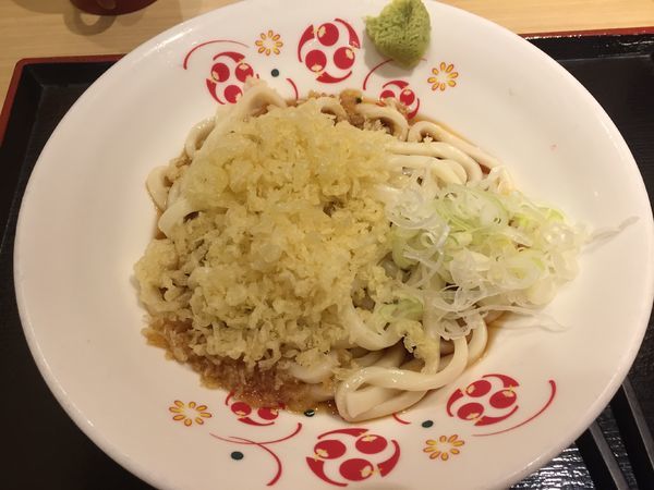 「冷したぬきうどん¥420」@いろり庵きらく 北浦和店の写真