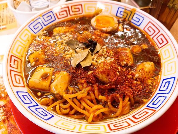 「カレー麻婆麺」@スパイス食堂 サワキチ 東京築地店の写真