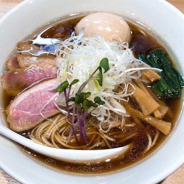 「中華ソバ 味玉入り ¥950」@中華ソバ ビリケンの写真