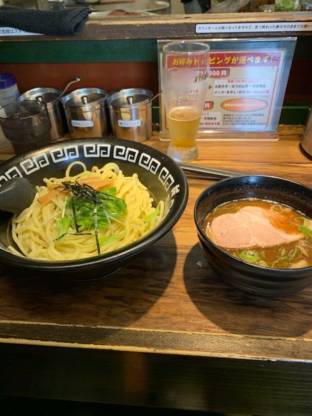 「つけ麺」@豚骨醤油らーめん 誠屋 八幡山本店の写真