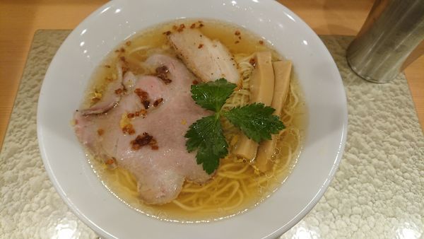 「黄金貝ラーメン 850円」@なにわ麺次郎の写真