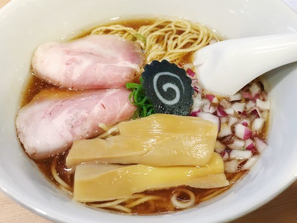「のどぐろそば」@らぁ麺 はやし田 新宿本店の写真
