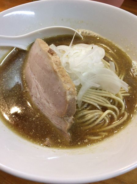 「味玉無し ７５０円」@煮干中華ソバ イチカワの写真