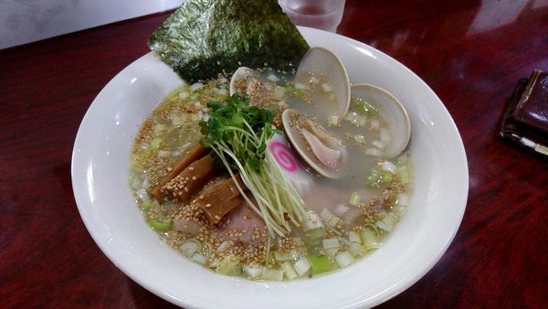 「蛤塩ラーメン　1,000円」@麺処 本日晴天の写真