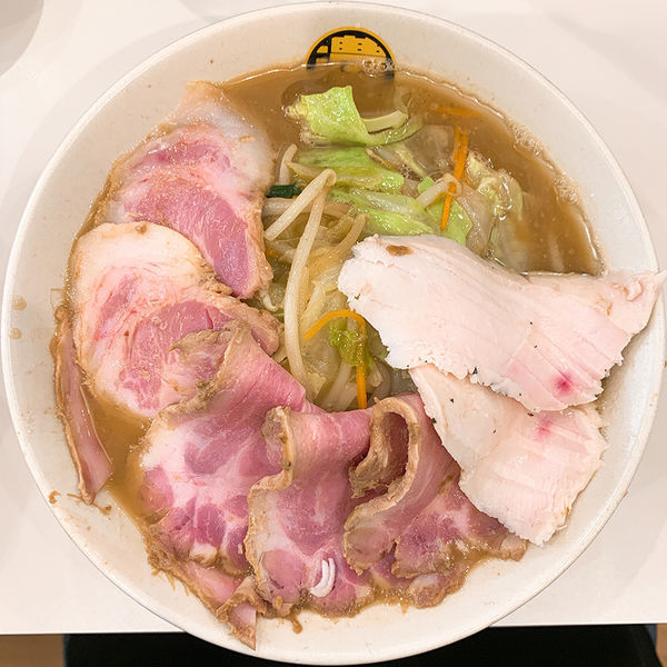 「肉濃菜麺＋ニンニク」@濃菜麺 井の庄 荻窪店の写真
