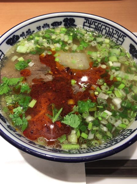 「牛肉麺 小 680円」@薩斐蘭州牛肉麺 池袋店の写真