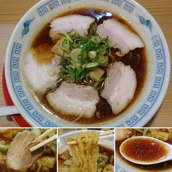 「黒煮干中華そば　850円」@麺処若武者 ASAKUSA 〜FUKUSHIMA NOODLE STYLE〜の写真