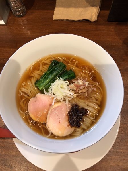 「【期間限定】冷やし煮干そば900円」@麺や維新の写真