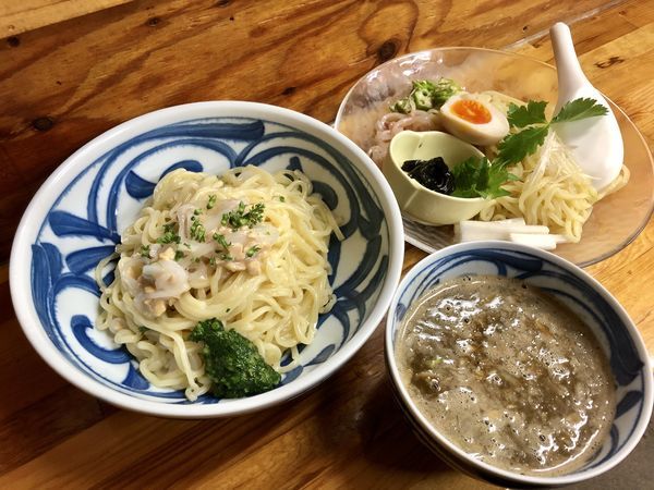 「【限定】ザ・イカ納豆 ￥1000＋大盛り￥100」@中華そば よしかわの写真