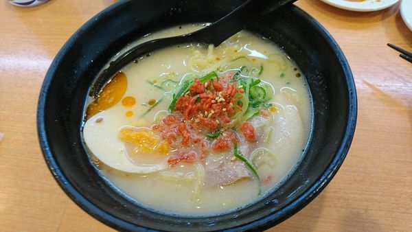 「一幻監修 えび塩ラーメン」@かっぱ寿司 佐倉寺崎店の写真