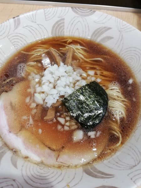 「らーめん」@中華そば つけ麺 音七の写真