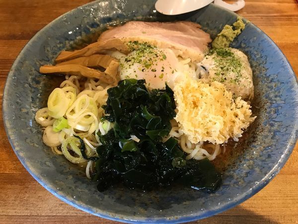 「冷ぶっかけ  750円」@自家製極太麺 みそ家の写真