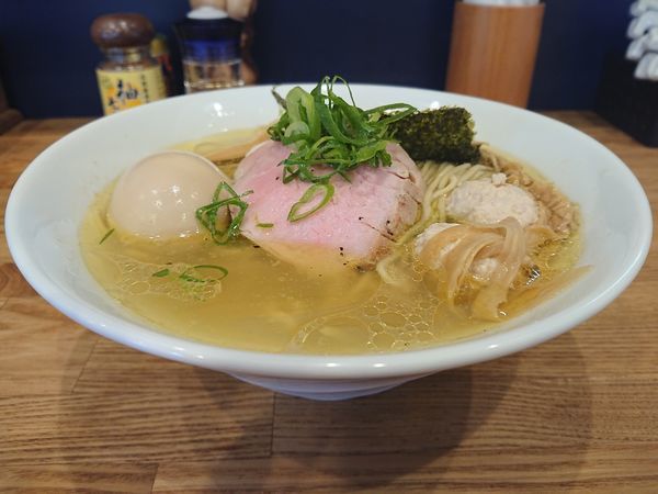 「特製地鶏 塩」@自家製麺 純の写真