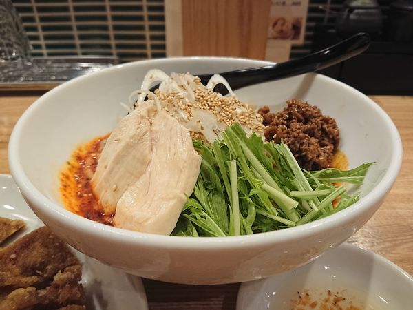 「排骨冷やし担々麺(３辛)」@かつぎやの写真