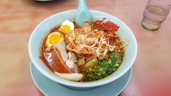 「地獄のウルトラ激辛ラーメン」@ラーメン山岡家 熊谷店の写真