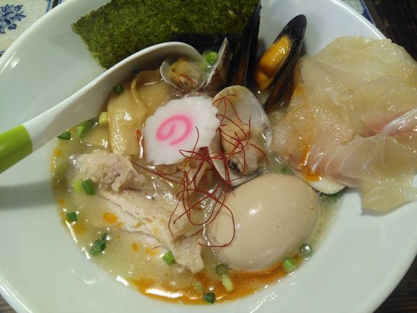 「ーkiwamiー塩貝ダシ塩らぁ麺¥1080」@麺処いっ歩の写真