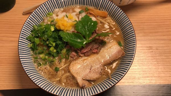 「ラム煮干ラーメン」@自家製麺 MENSHO TOKYOの写真