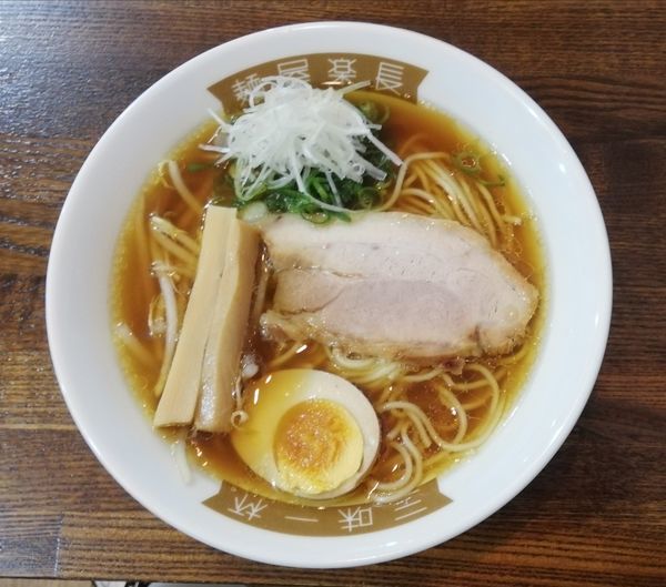 「鶏ガラ中華そば」@麺屋楽長。の写真