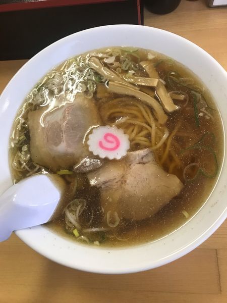 「中華そば 中   手打ち麺」@中華そば すわの写真