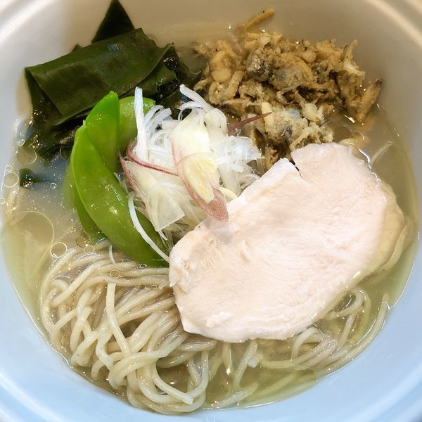 「【限定】アサリの冷やしらーめん」@らーめん 三極志の写真