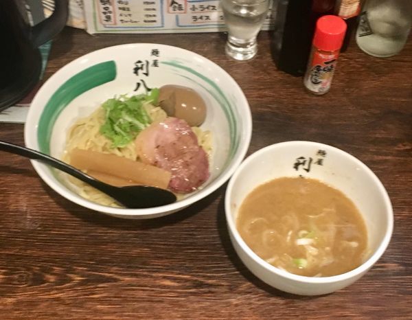 「酒粕(結城酒造)【限定】+味玉」@自家製麺 麺屋 利八の写真