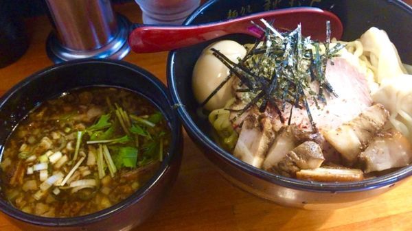 「特製鰹醤油つけめん♡」@麺処 秋もとの写真