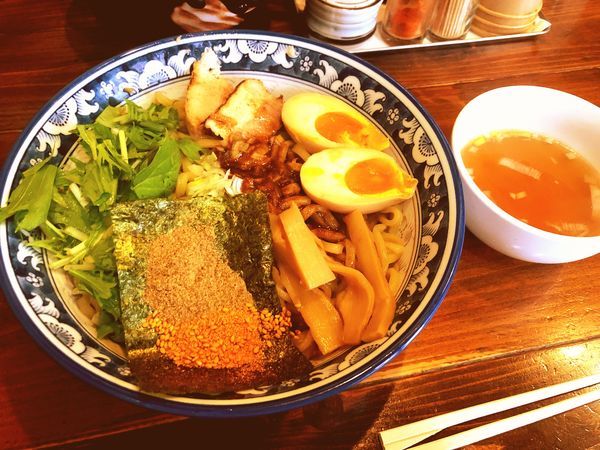「魚介油そば」@麺屋 桜の写真