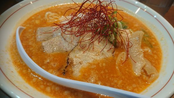 「濃厚辛味噌煮干しそば」@煮干し中華そば 麺屋 熱翔の写真