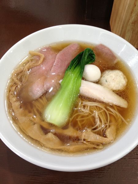 「上中華 醤油 990円」@中華そば うお青の写真