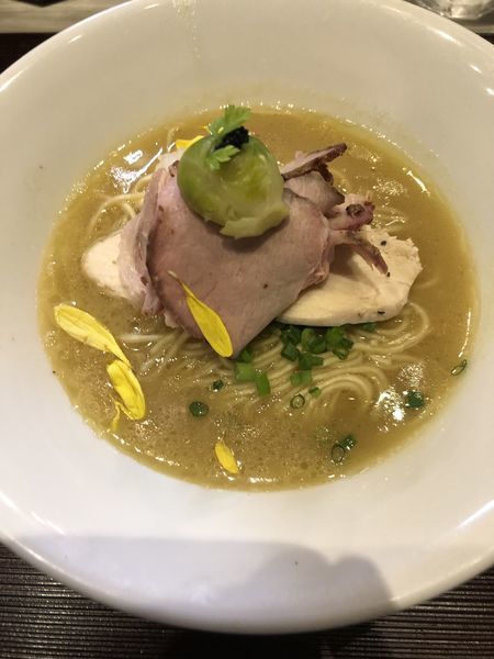 「【限定】鶏と水（濃厚）」@つくばらーめん 鬼者語 -オニモノガタリ-の写真