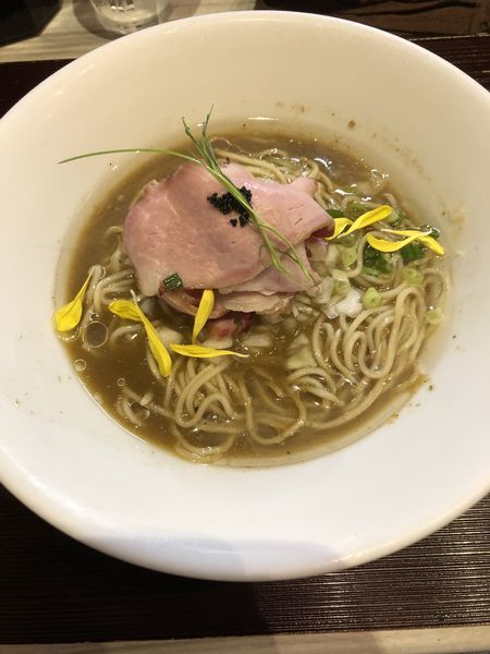 「【限定】水と煮干し（冷製）」@つくばらーめん 鬼者語 -オニモノガタリ-の写真