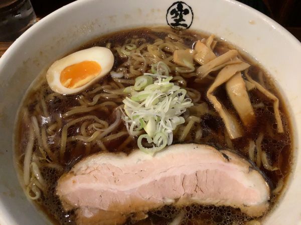 「醤油ラーメン780円」@らーめん 空 本店の写真