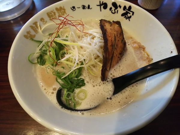 「超濃厚鶏こつ麺 790円」@三代目 やぶ家の写真