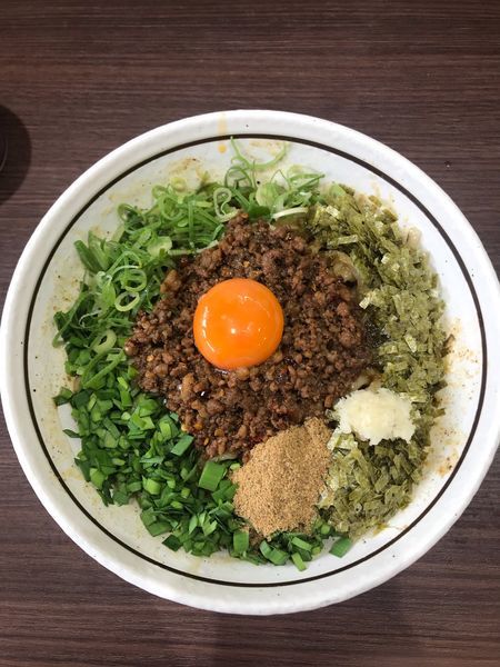 「台湾まぜそば」@担々麵はなび 三好店の写真