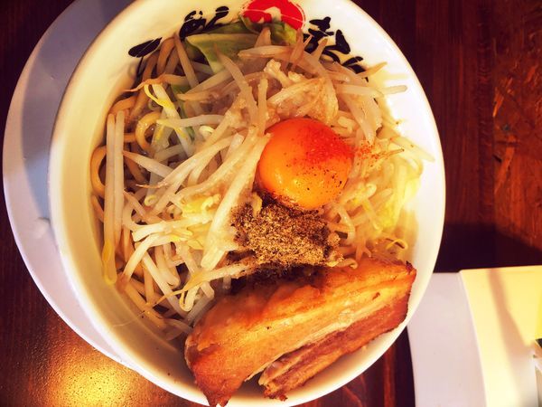 「男気まぜそば」@らーめん まるはちの写真