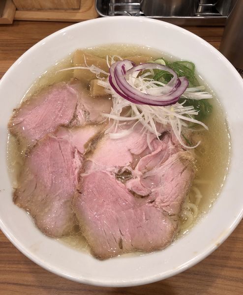 「塩鶏そば　780円」@中華そば ココカラサキゑの写真