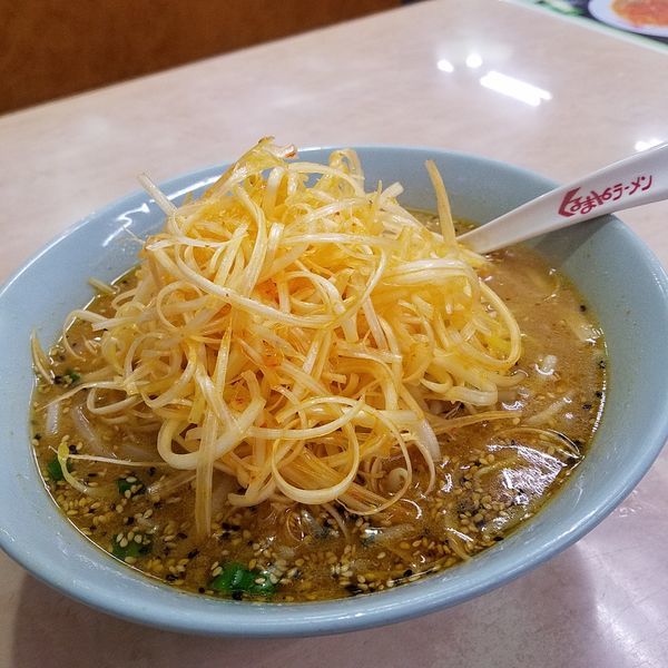 「ねぎ味噌ラーメン(¥850)」@くるまやラーメン 佐原店の写真
