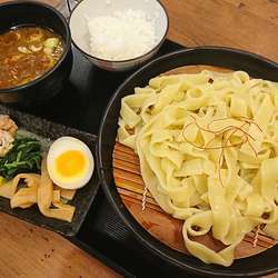 Ａセット￥800＋魚介豚骨カレーに変更￥60＝￥860