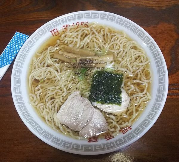 「ラーメン６００円」@福原屋の写真