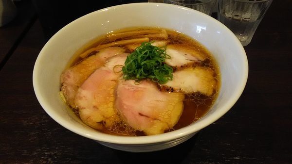 「チャーシュー醤油そば」@櫻井中華そば店の写真