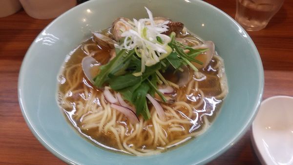 「貝出汁薫る塩そば」@中華そば つの井の写真