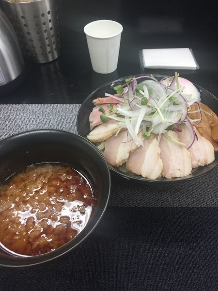 「つけあぶらそば（痺）＋肉増し」@天元突破の写真