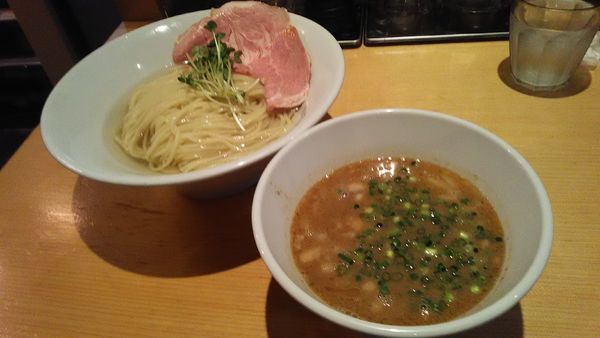 「濃厚海老煮干しつけ麺ファビュラス」@麺屋 まほろ芭の写真