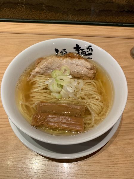 「ラーメンmacro（８００円）」@人類みな麺類の写真