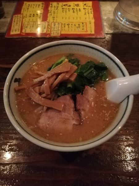 「らぁめん味噌　700円」@らぅめん とくやの写真