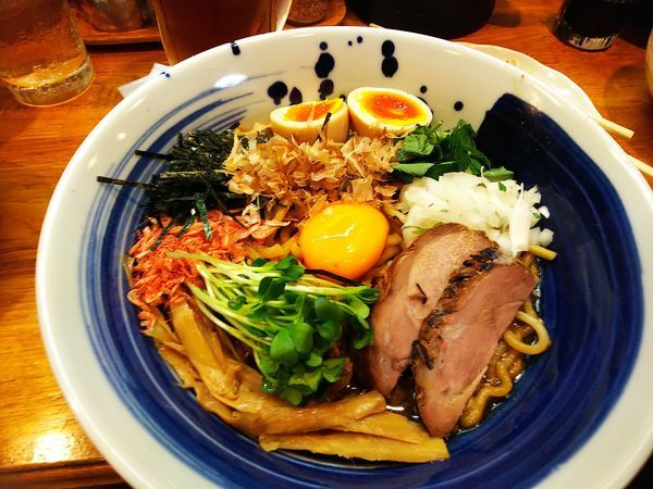 「黒煮干しまぜそば」@麺屋 鶏口の写真