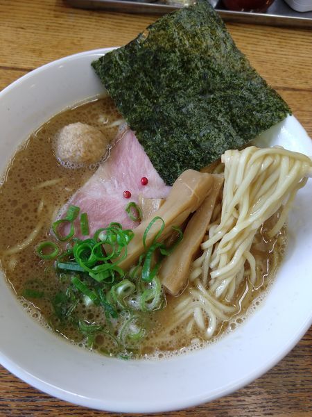 「濃厚鶏白湯魚介ラーメン大盛」@RAMEN 一麺托生の写真