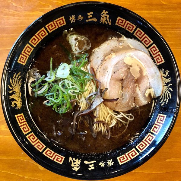 「負けん氣ラーメン (650円)」@博多三氣 水城店の写真