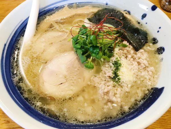 「塩鶏そば」@麺屋 鶏口の写真